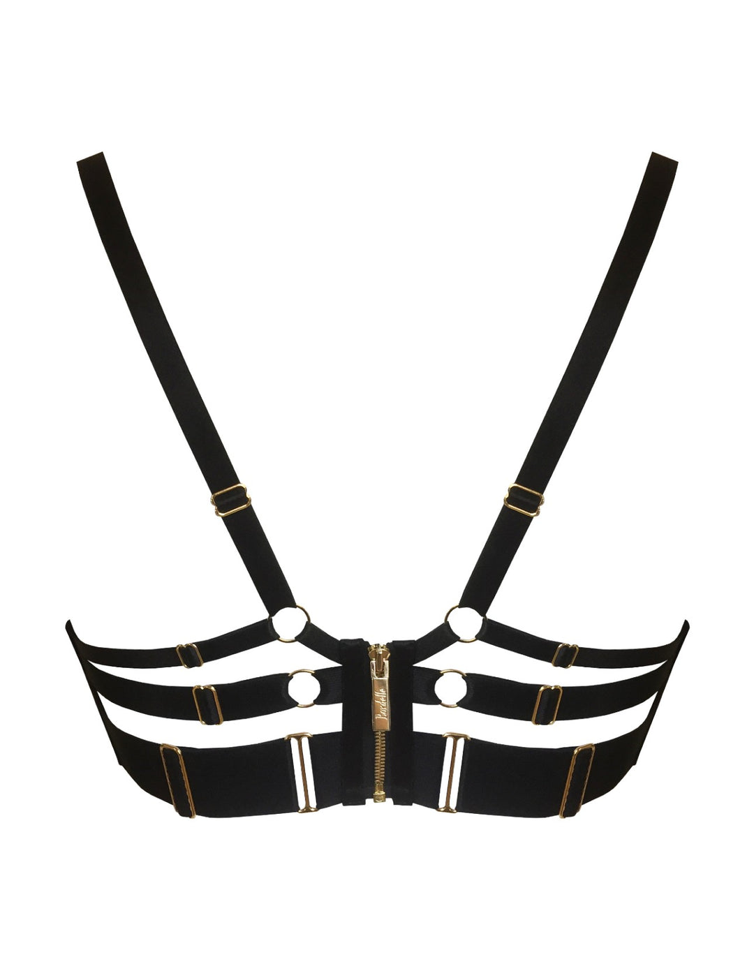 Bordelle Lingerie Aurea Balconette Underwire Bra in Black