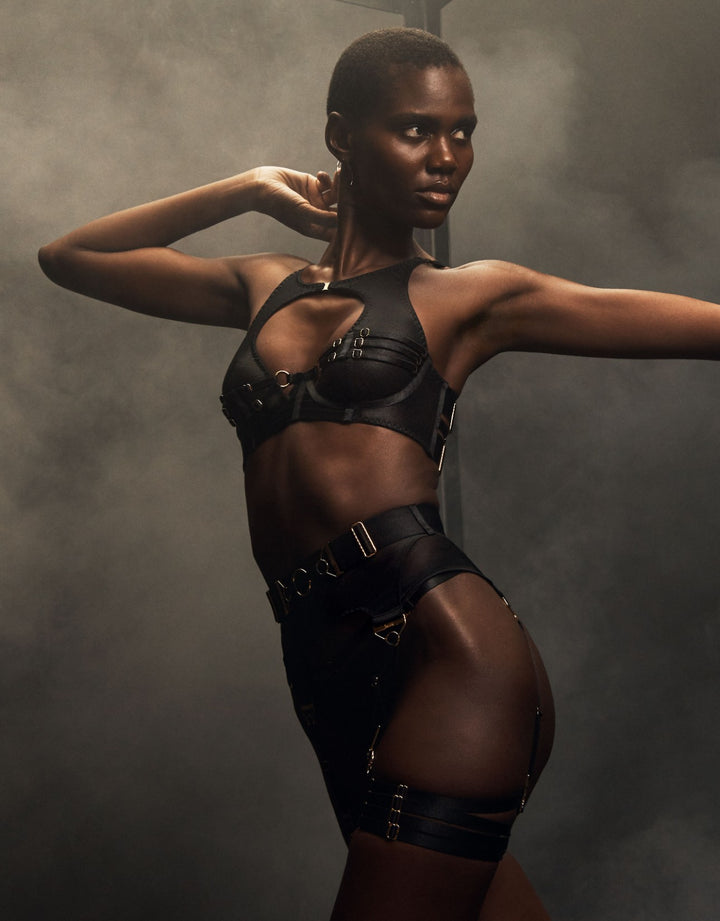 Bordelle Lingerie Ula Bodice Bra Black