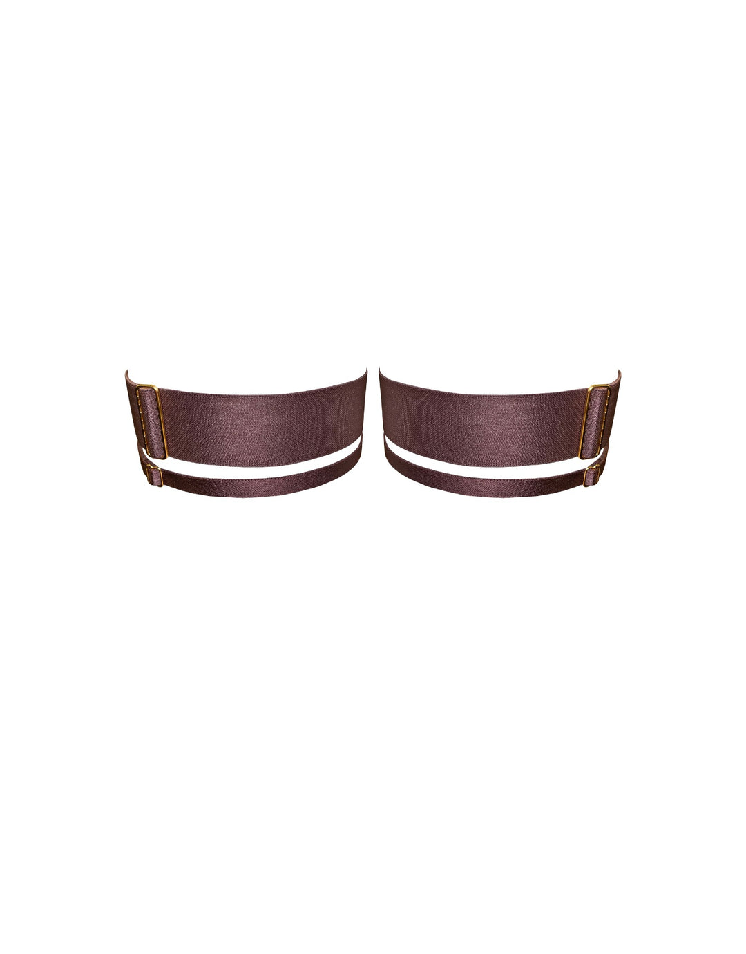Bordelle Onca Garters Plum