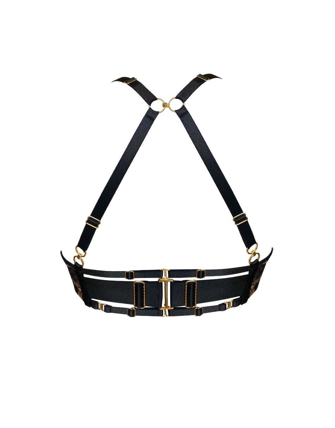 Bordelle Onda Plunge Wire Bra Black