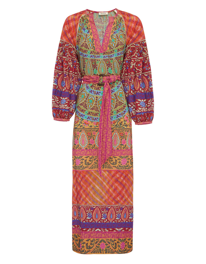 Boteh Es Canar Maxi Smock Dress