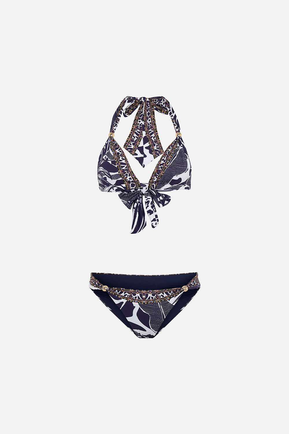 Camilla Soft Tie Bikini with Trim, Where's Your Head At