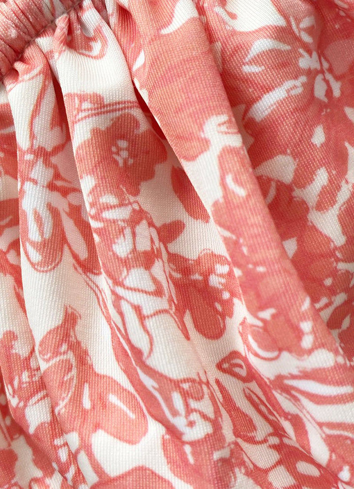 Peony Swimwear Carnation Ruched Holiday Balconette Underwire Bikini Top