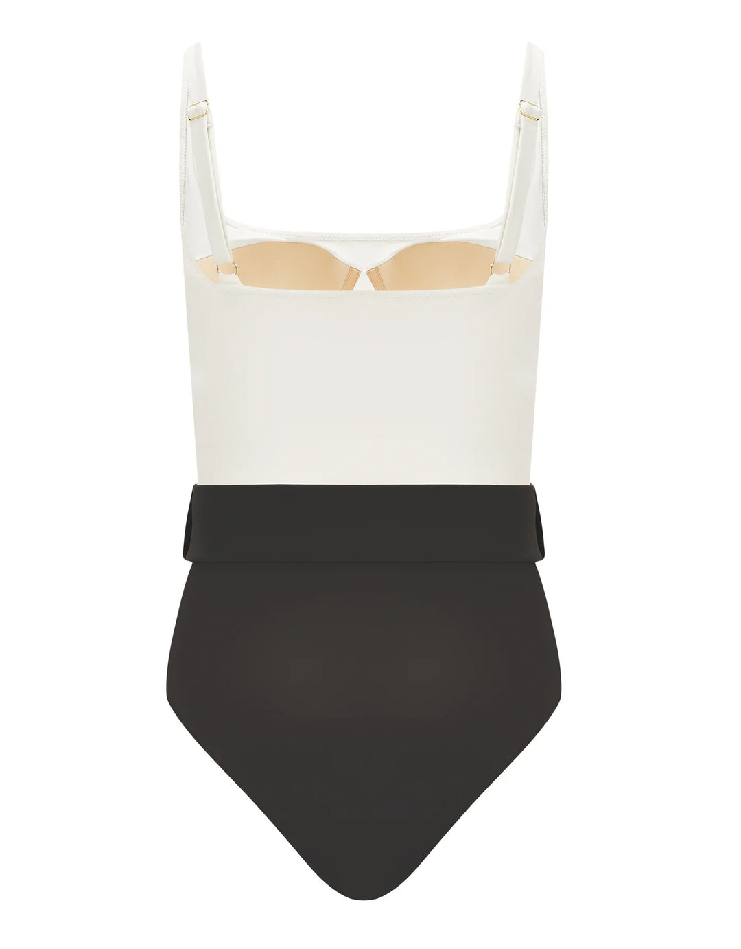 Cassandra One Piece Swimsuit Black & Cream