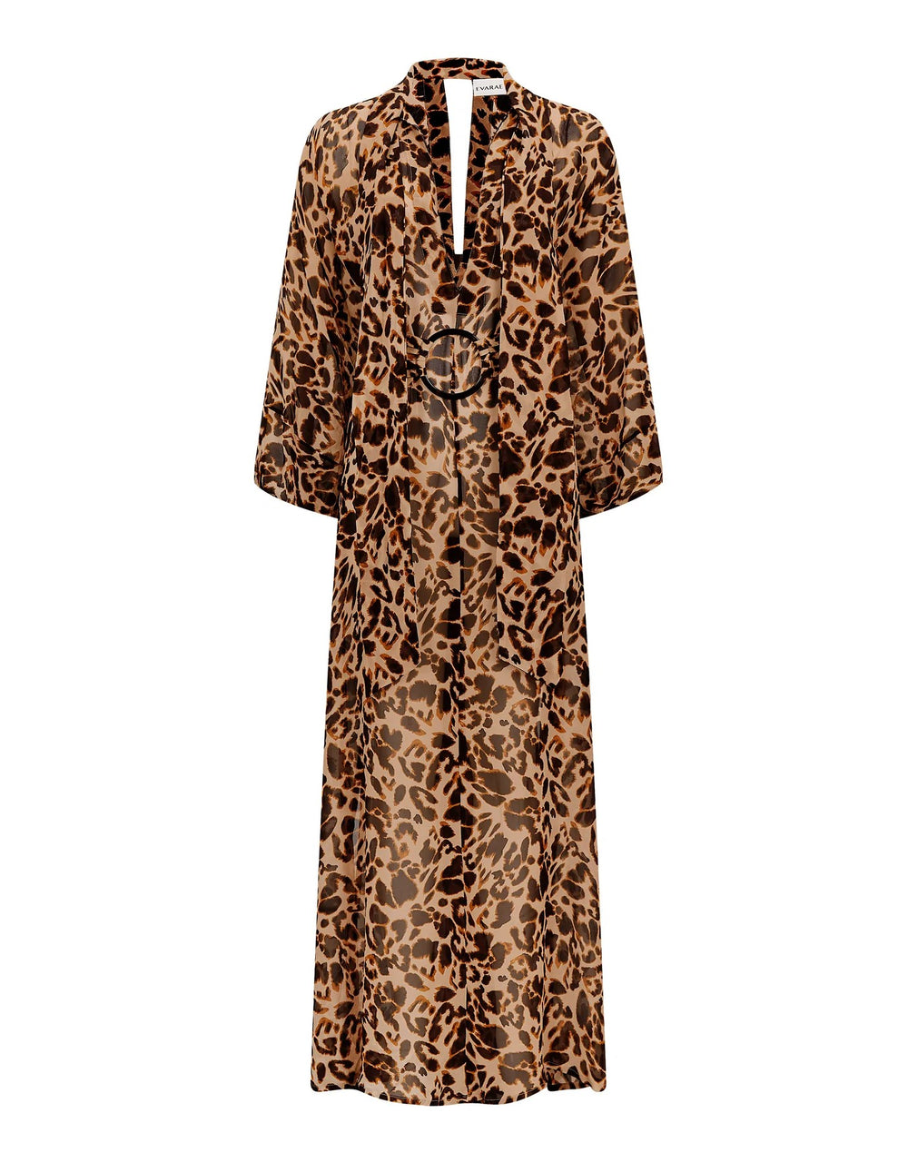 Evarae Lyra Kaftan Dress in Milo Leopard
