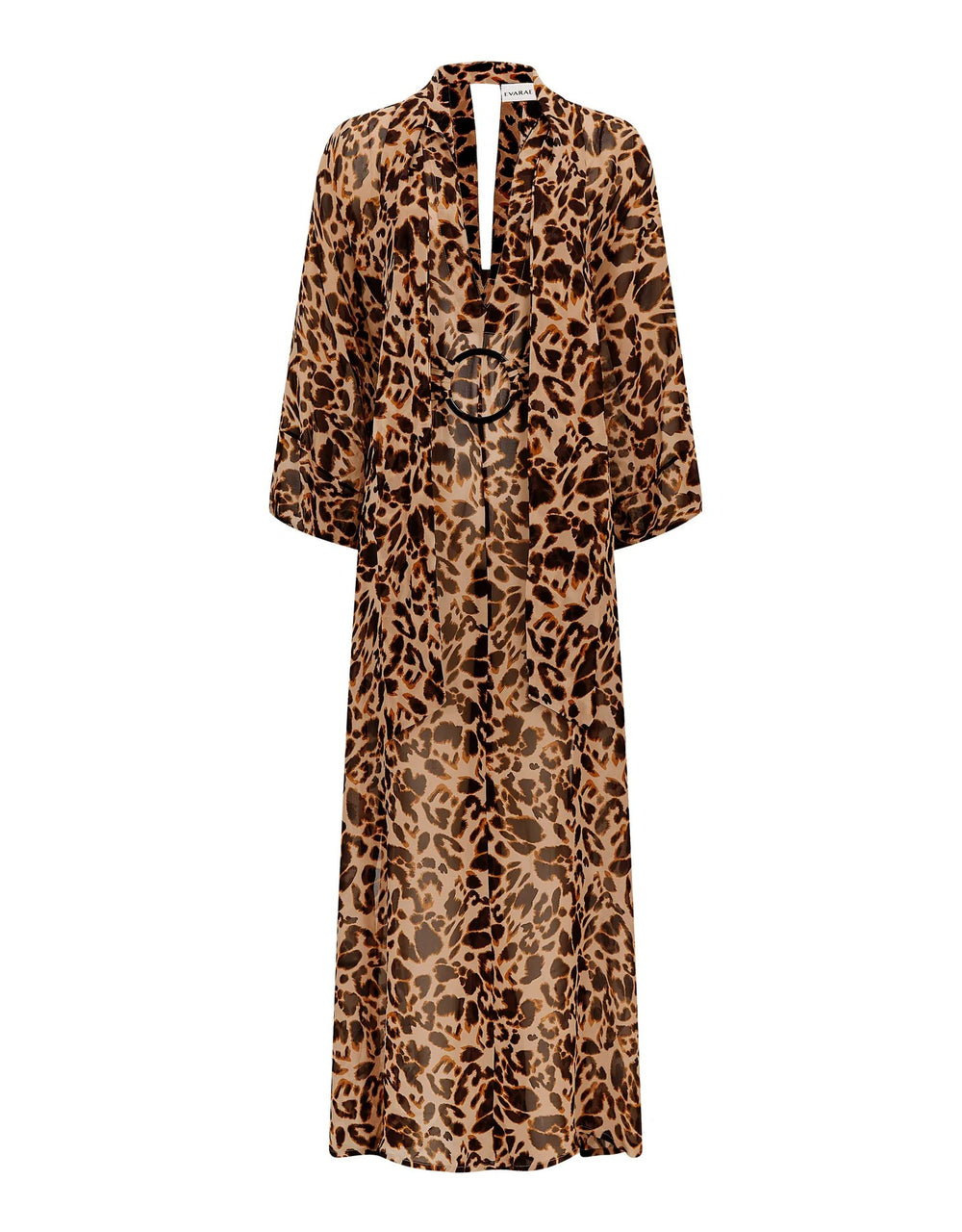 Evarae Lyra Kaftan Dress in Milo Leopard