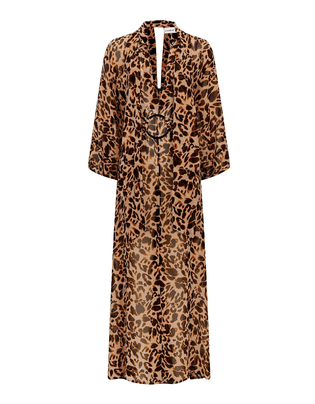 Evarae Lyra Kaftan Dress in Milo Leopard