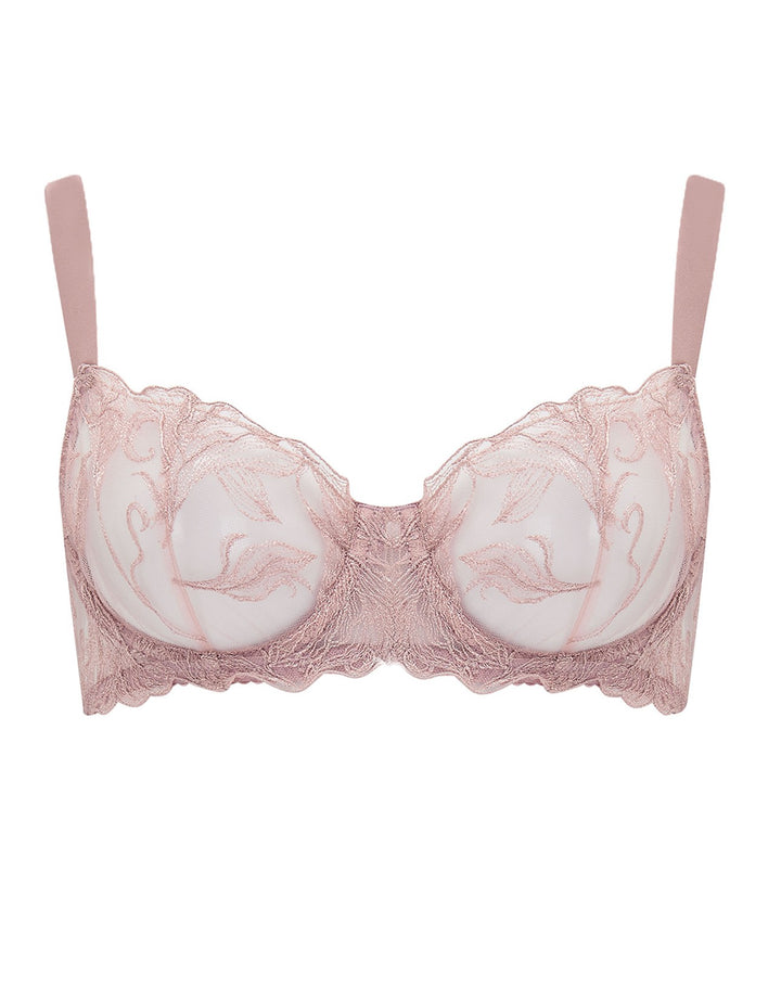 Fleur of England Lilian Balcony Bra Pink