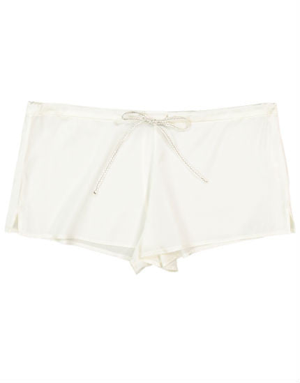 Helen Sanchez Portia Ivory Silk Short