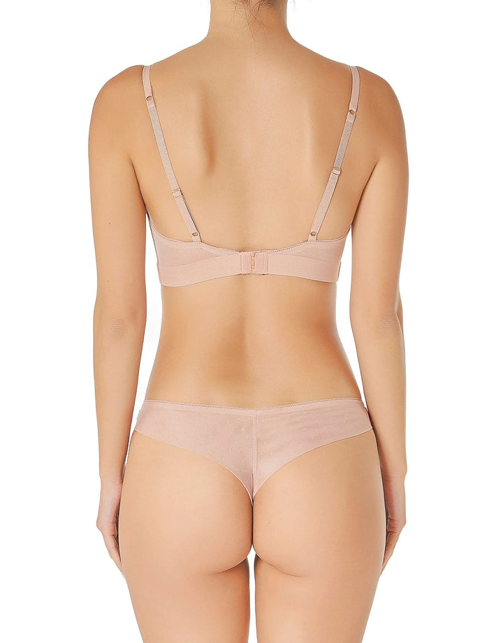 Huit Thelma Lace Thong Blush Pink