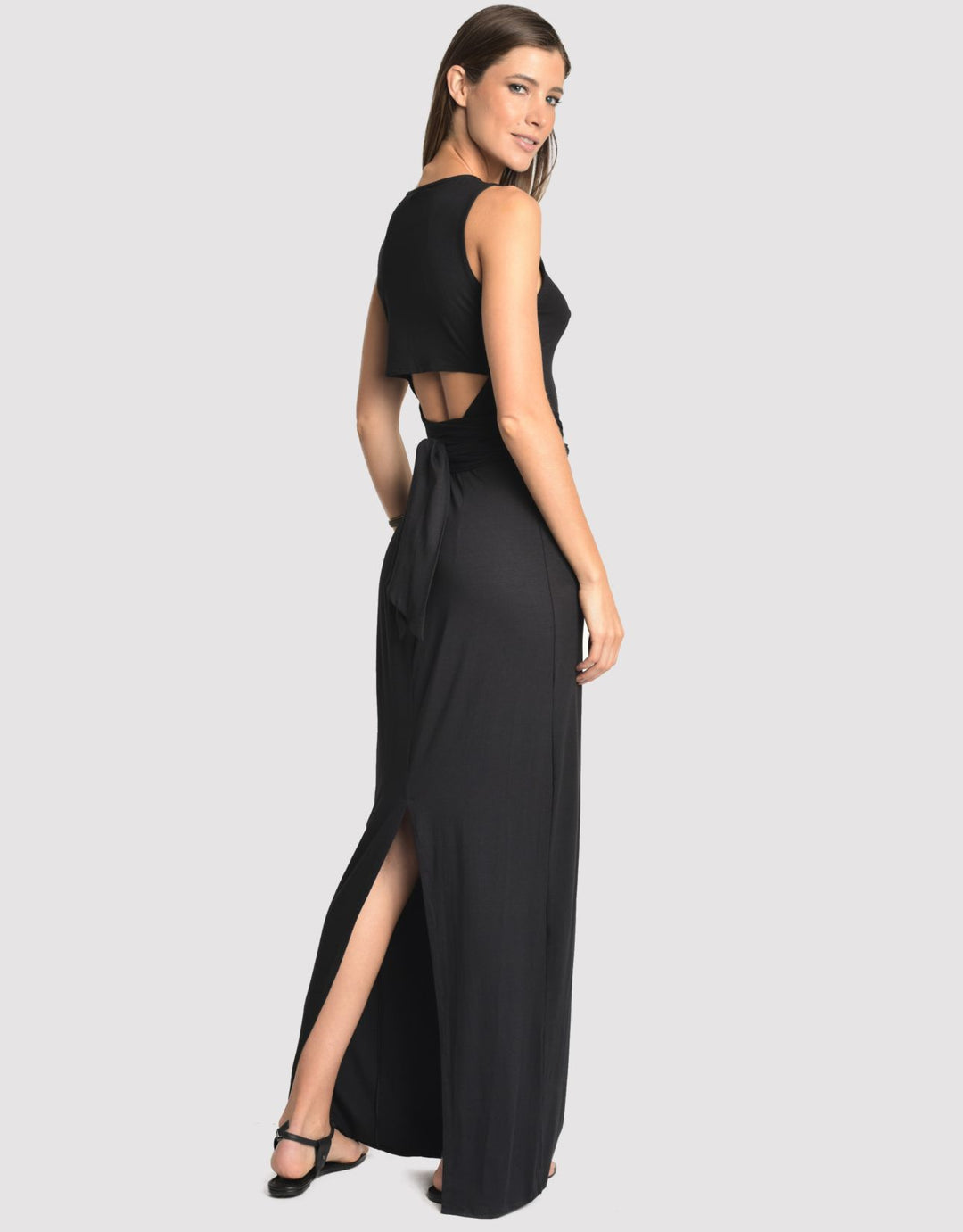 Lenny Niemeyer Black Sleeveless Maxi Dress 