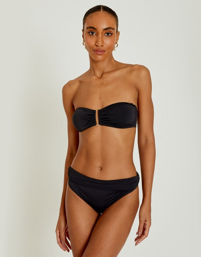 Lenny Niemeyer High Waist Bikini Bottom Black