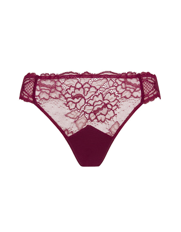 Lise Charmel Fuchsia Lace Italian Brief Sublime en Dentelle