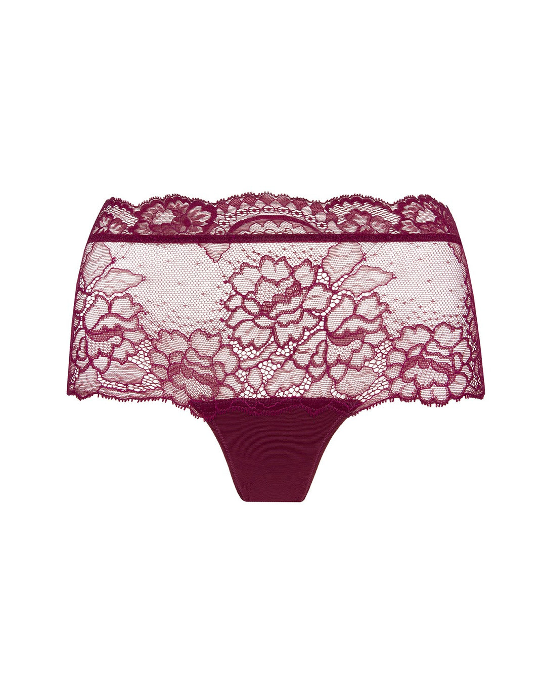 Boy Short Sublime en Dentelle Fuchsia Lace