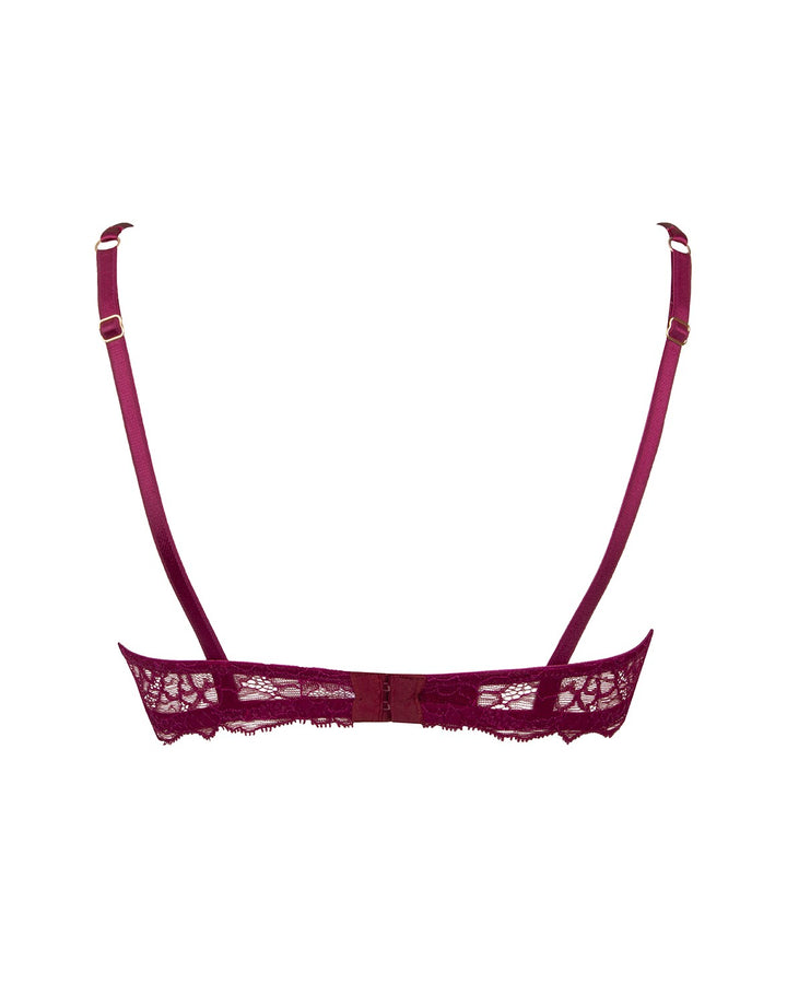 Lise Charmel Demi Cup Bra Sublime en Dentelle Fuchsia Lace