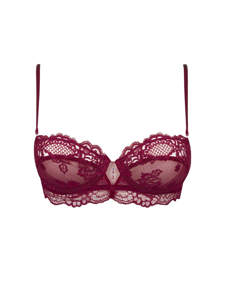 Lise Charmel Demi Cup Bra Sublime en Dentelle Fuchsia Lace