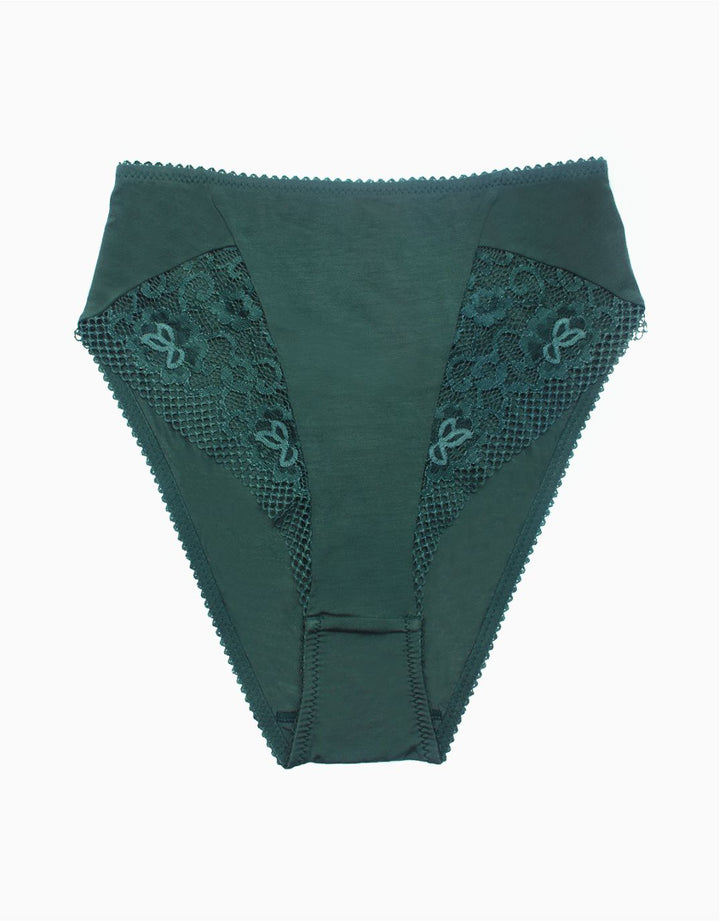 Lonely Odette High Waist Brief Spruce