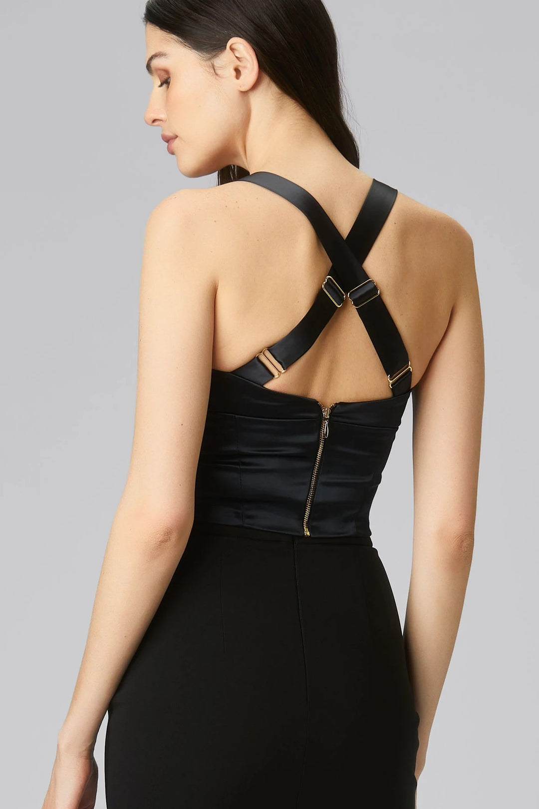 Murmur Haze Bra Top Black