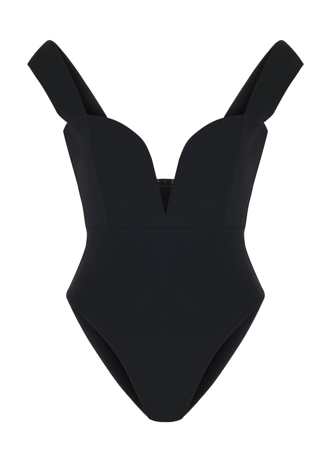 Oye Swimwear Venus One Piece Swimsuit in Black