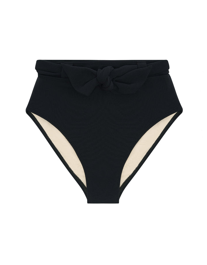 Peony Swimwear Dusk Belted High Waist Bikini Bottom