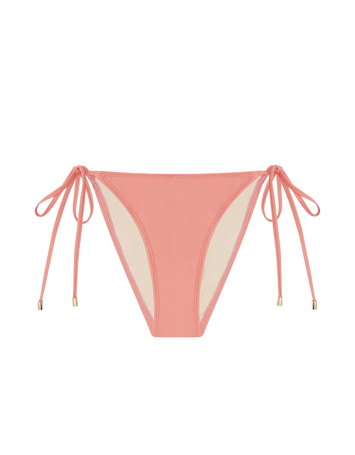 Peony Swimwear Nectar Pink String Bikini Bottom