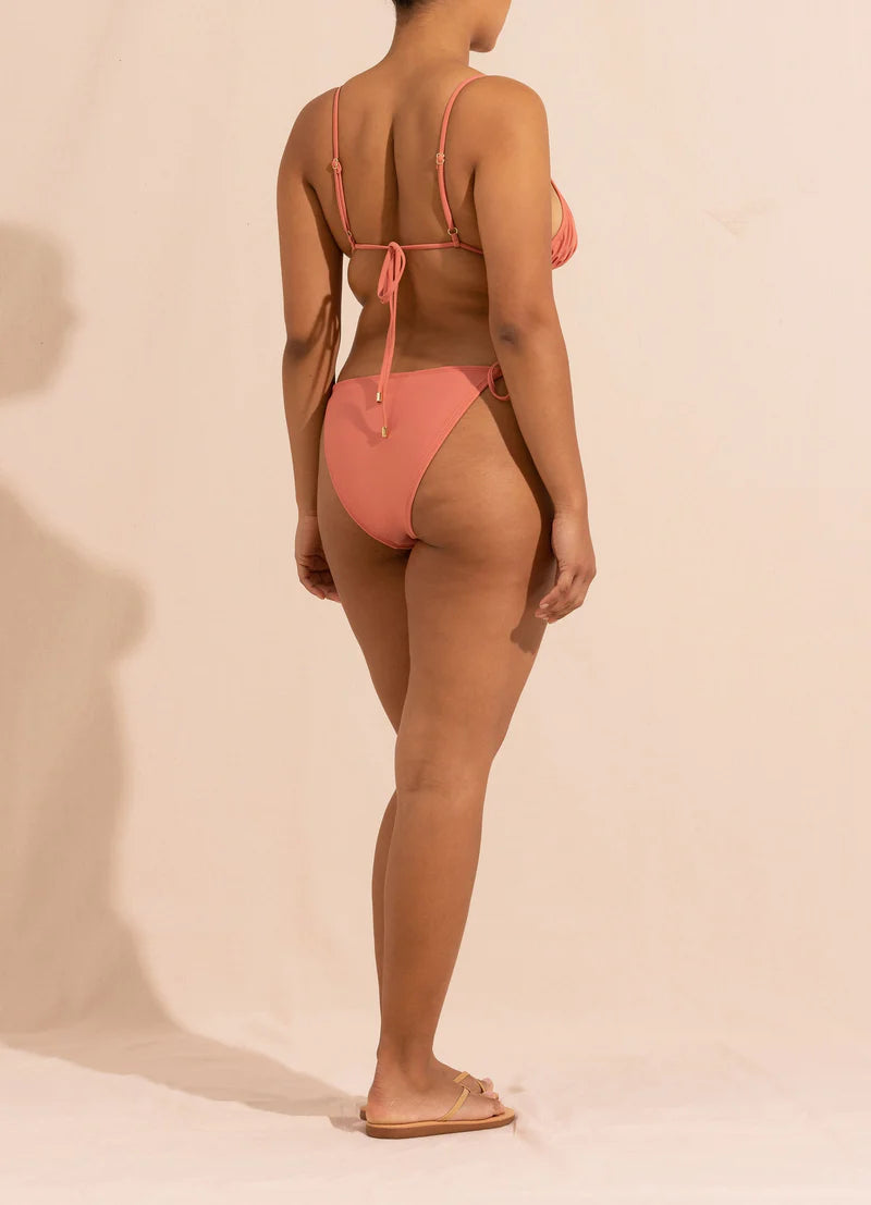 Peony Swimwear Nectar Pink String Bikini Bottom