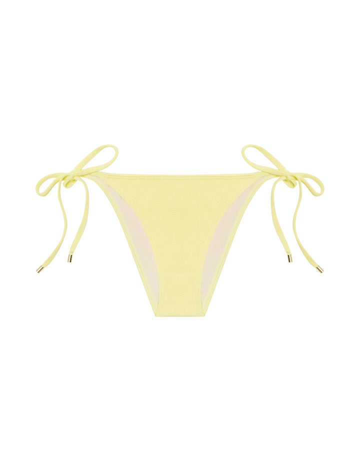 Peony Swimwear Lemon String Bikini Bottom
