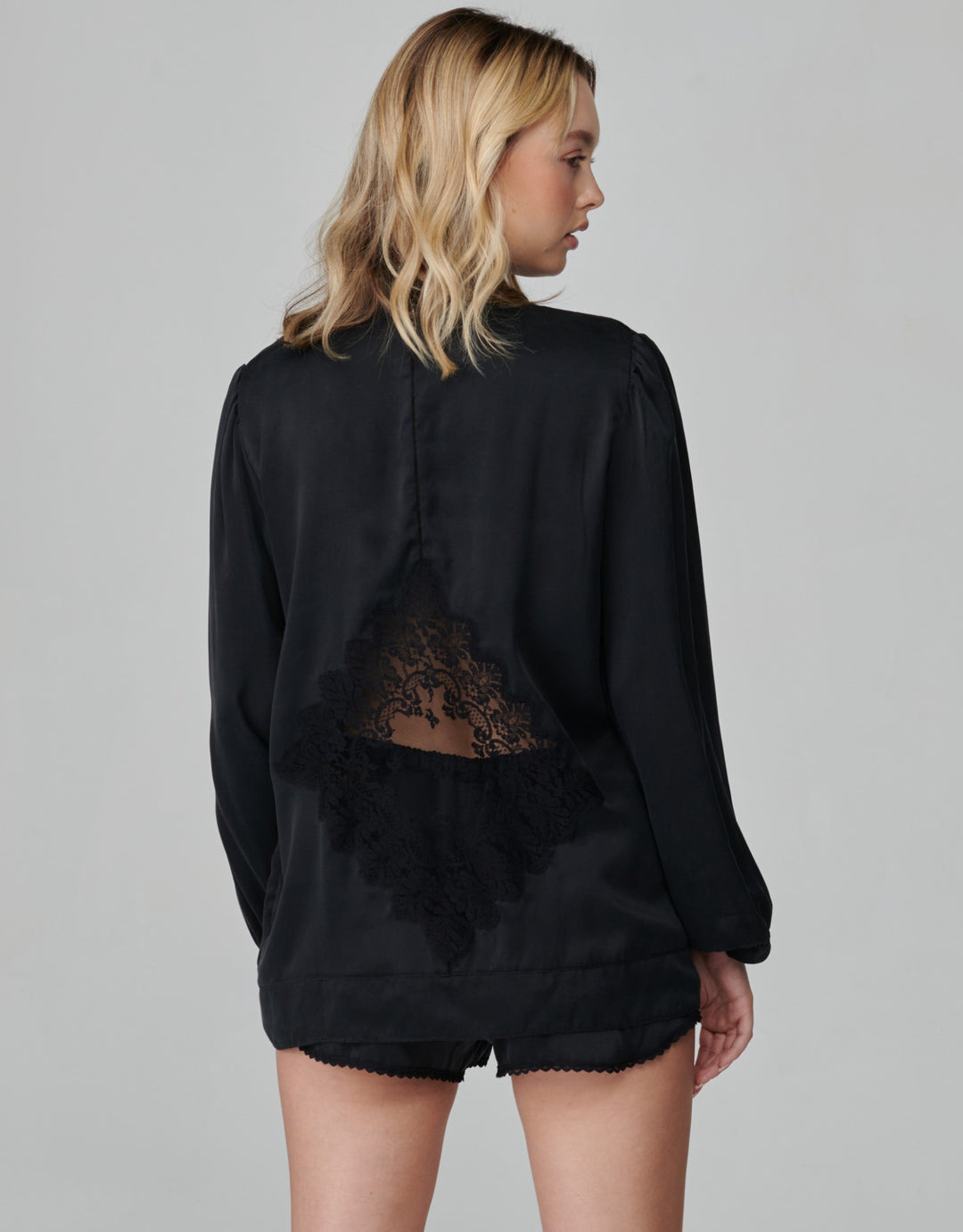 Shell Belle Clara Silk Blouse Black