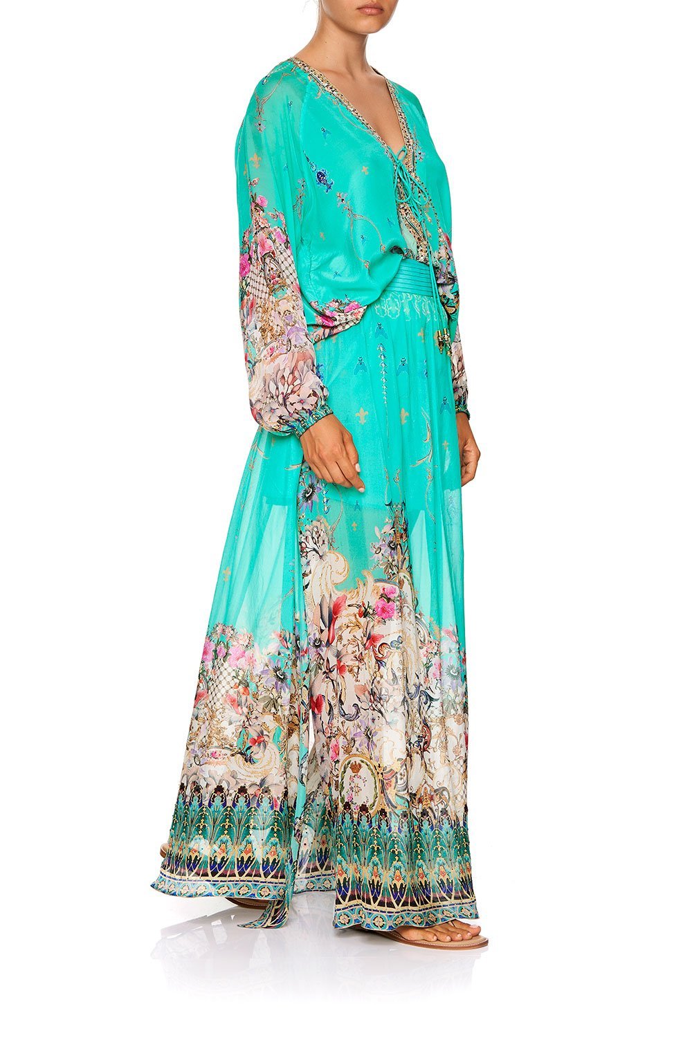 Camilla FLORAISON SKIRT WITH PINTUCK WITH BAND