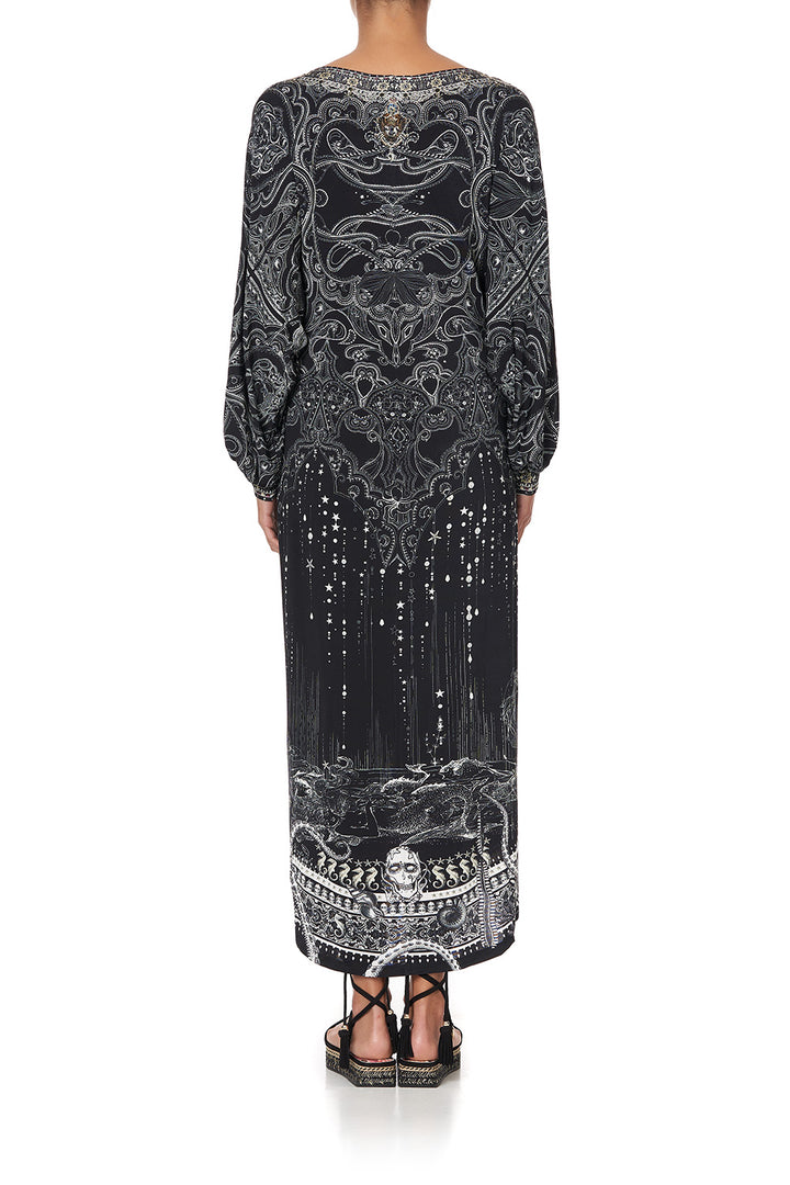 Camilla Midnight Pearl Twist Front Dress