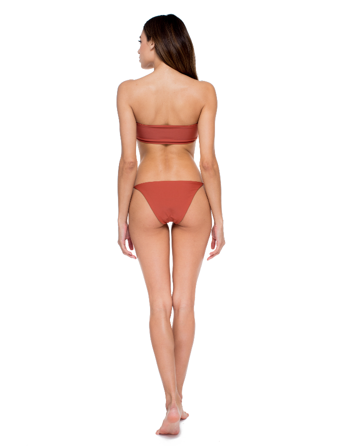 Jade Swim Bare Minimum Bottom in Khaki