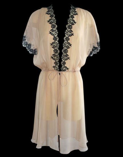 jenny packham nude silk robe