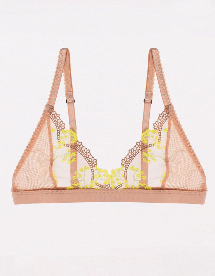 Lonely Label Scout Softcup Bra Yellow Daisy