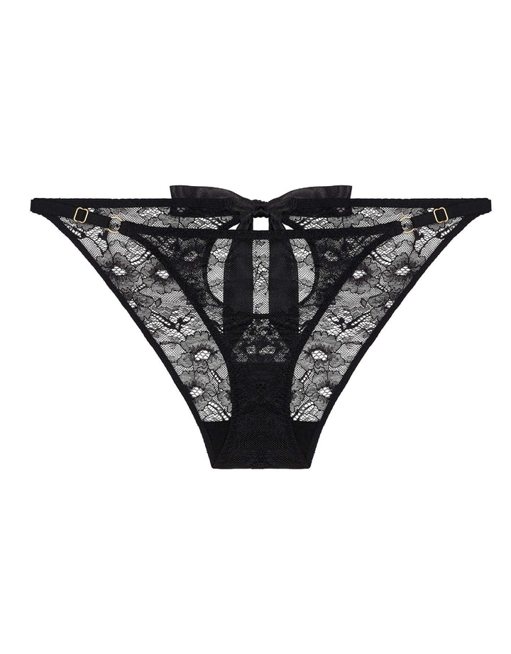 Aubade Boîte à Désir Cheeky Love Mini Coeur Brief Black Lace