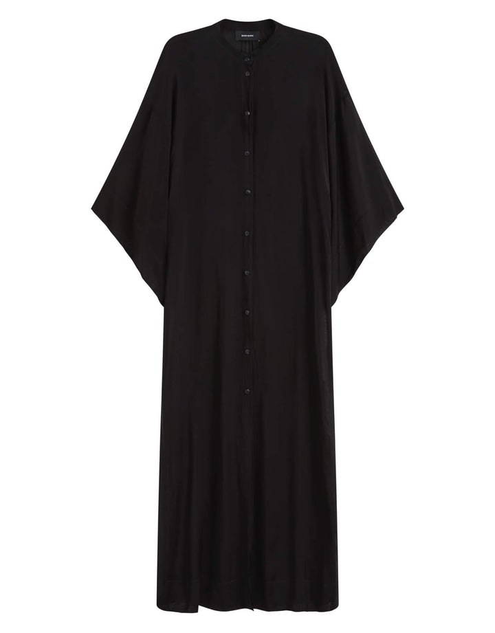 Bondi Born Cremona Kimono Sleeve Cover Up Dress Black I Luxury Resort