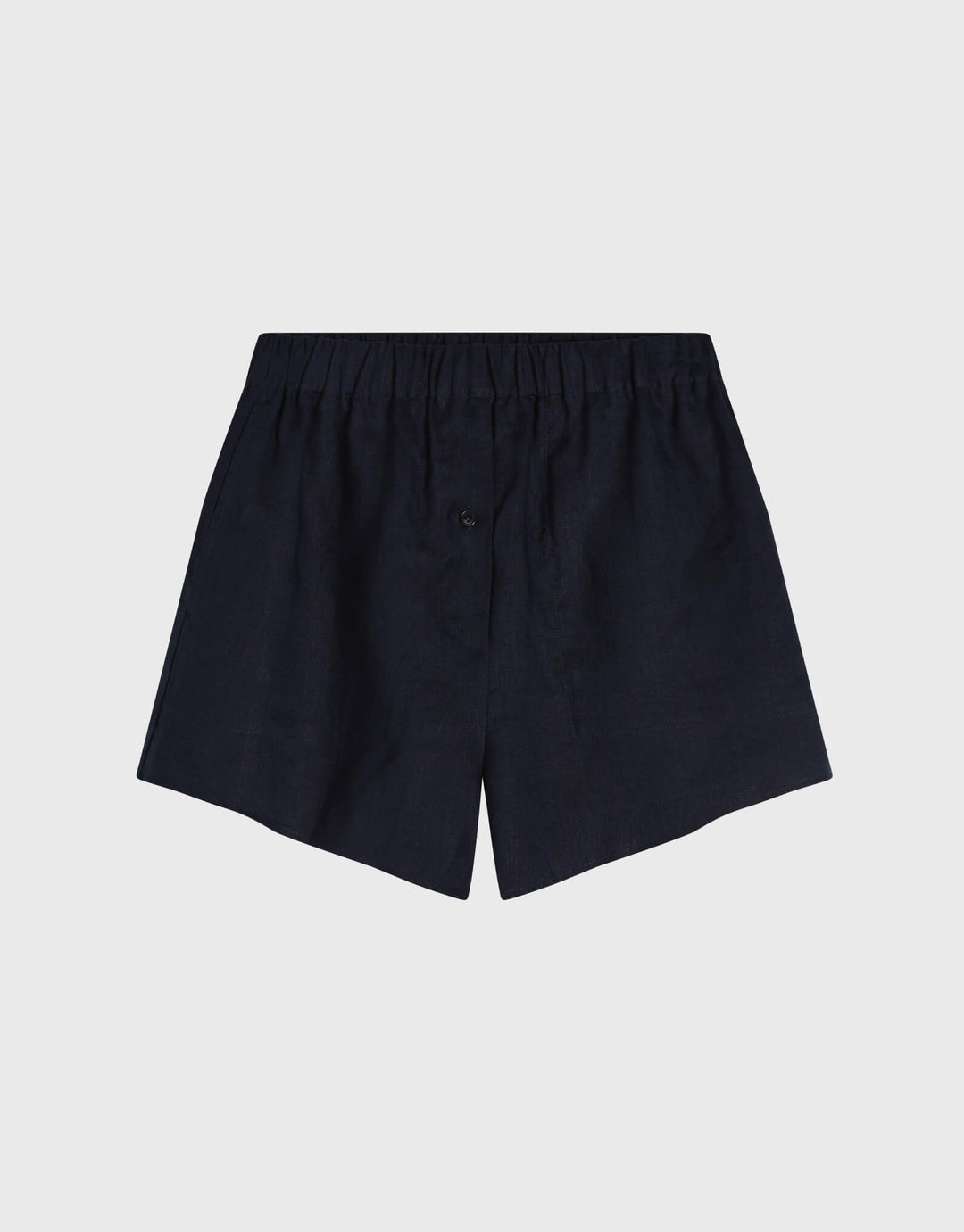 Bondi Born Navy Leiden Short in lightweight linen