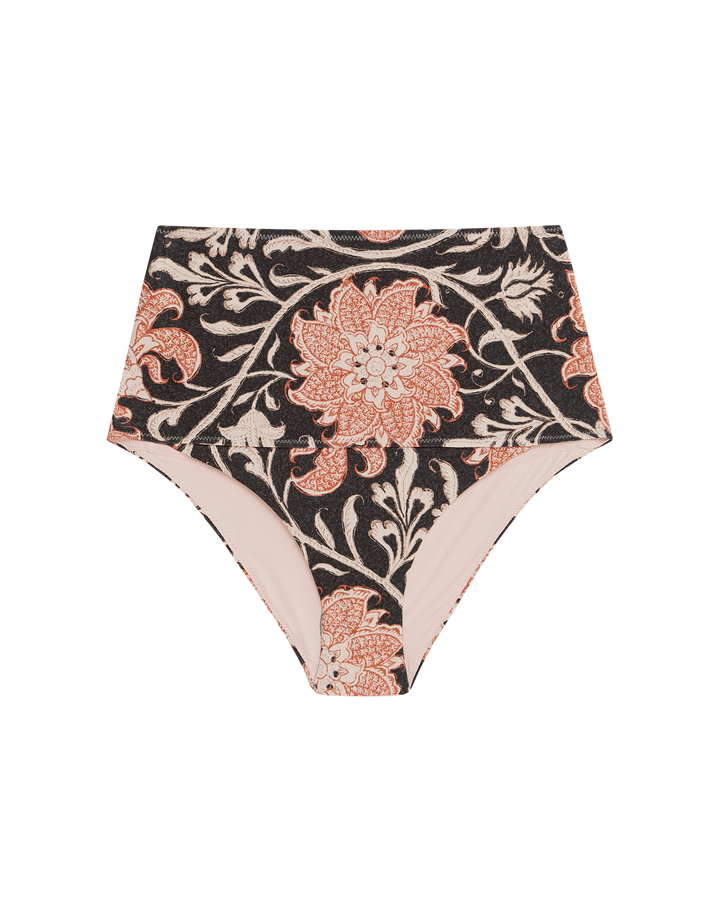 Boteh Indira Estel High Waist Bikini Bottom I Designer Swimwear