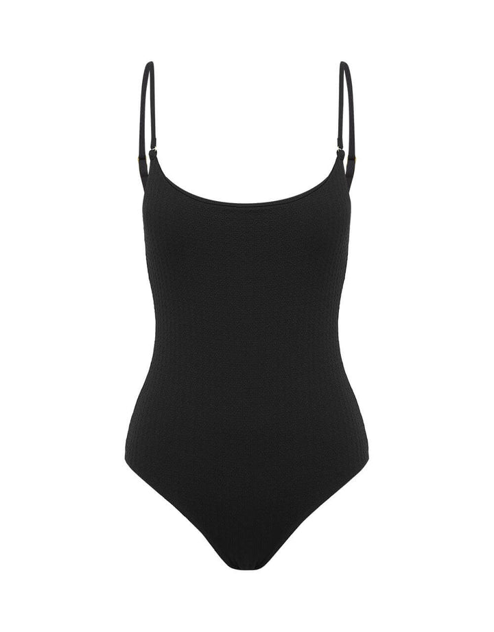BOTEH RA Nevis One Piece Black swimsuit front ghost