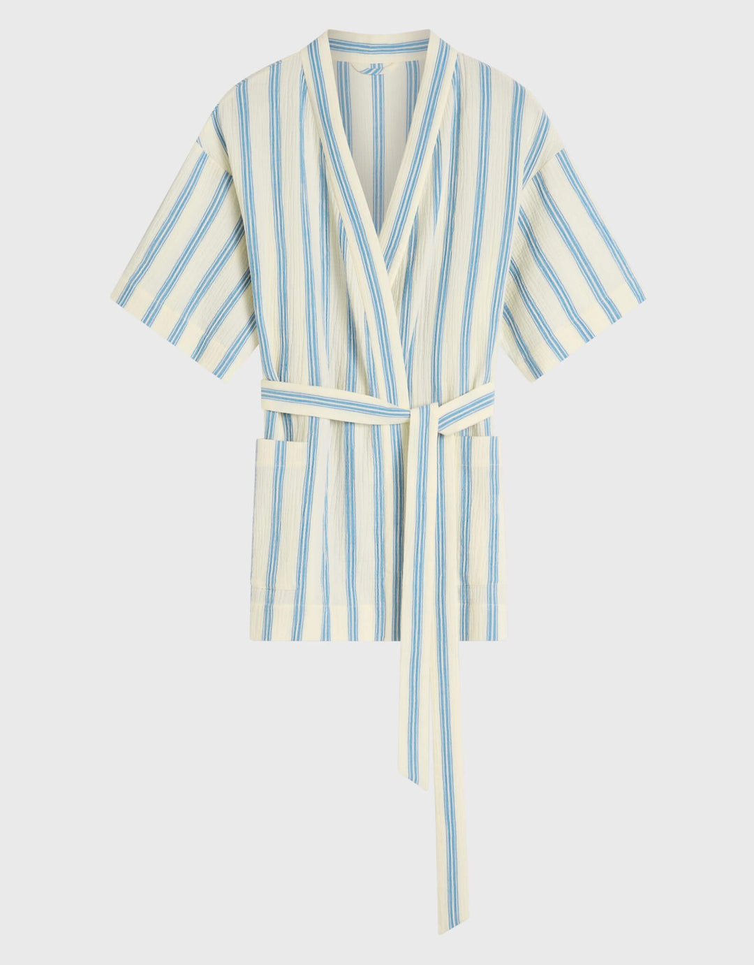 Finn Wrap Tunic Dusk Stripe