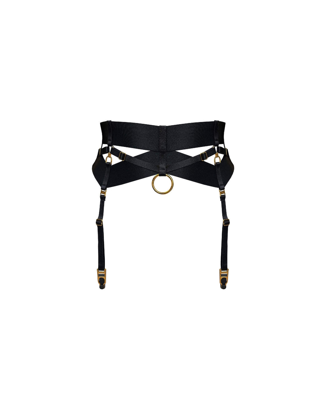 Bordelle Retta Suspender Black - Luxury Designer Lingerie Accessories