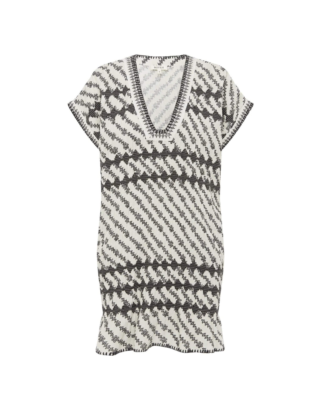 BOTEH Levante Hera Tunic in Pebble Black