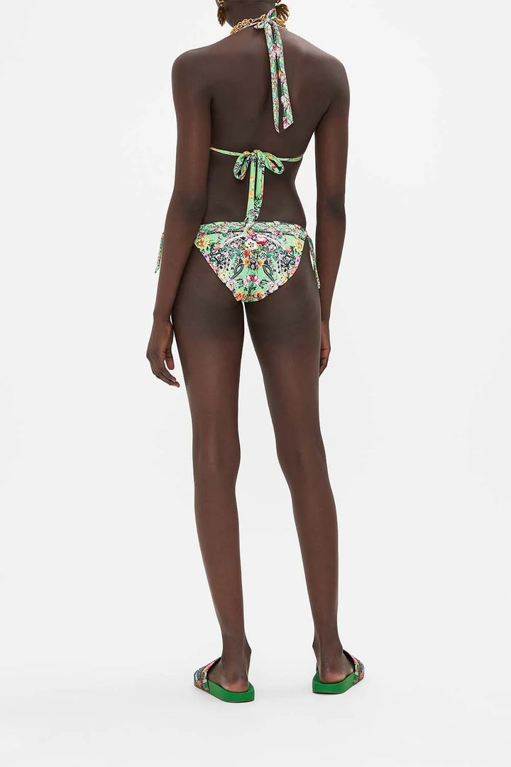 Camilla Soft Tie Tri Bikini With Trims Porcelain Dream