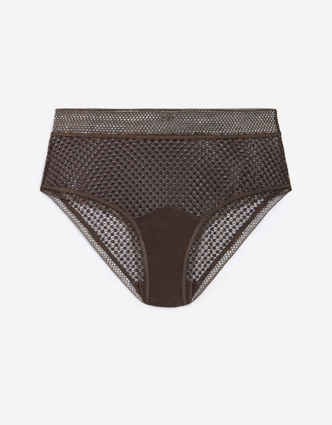 
  
  Bella High Waist Brief in Turkish Coffee
  
