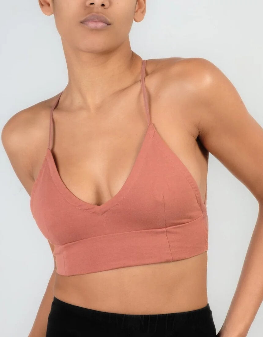 
  
  Octavia Organic Cotton Bralette Copper
  
