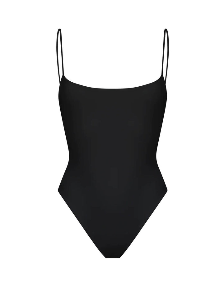 Essentials for Zula Leto one piece swimsuit black