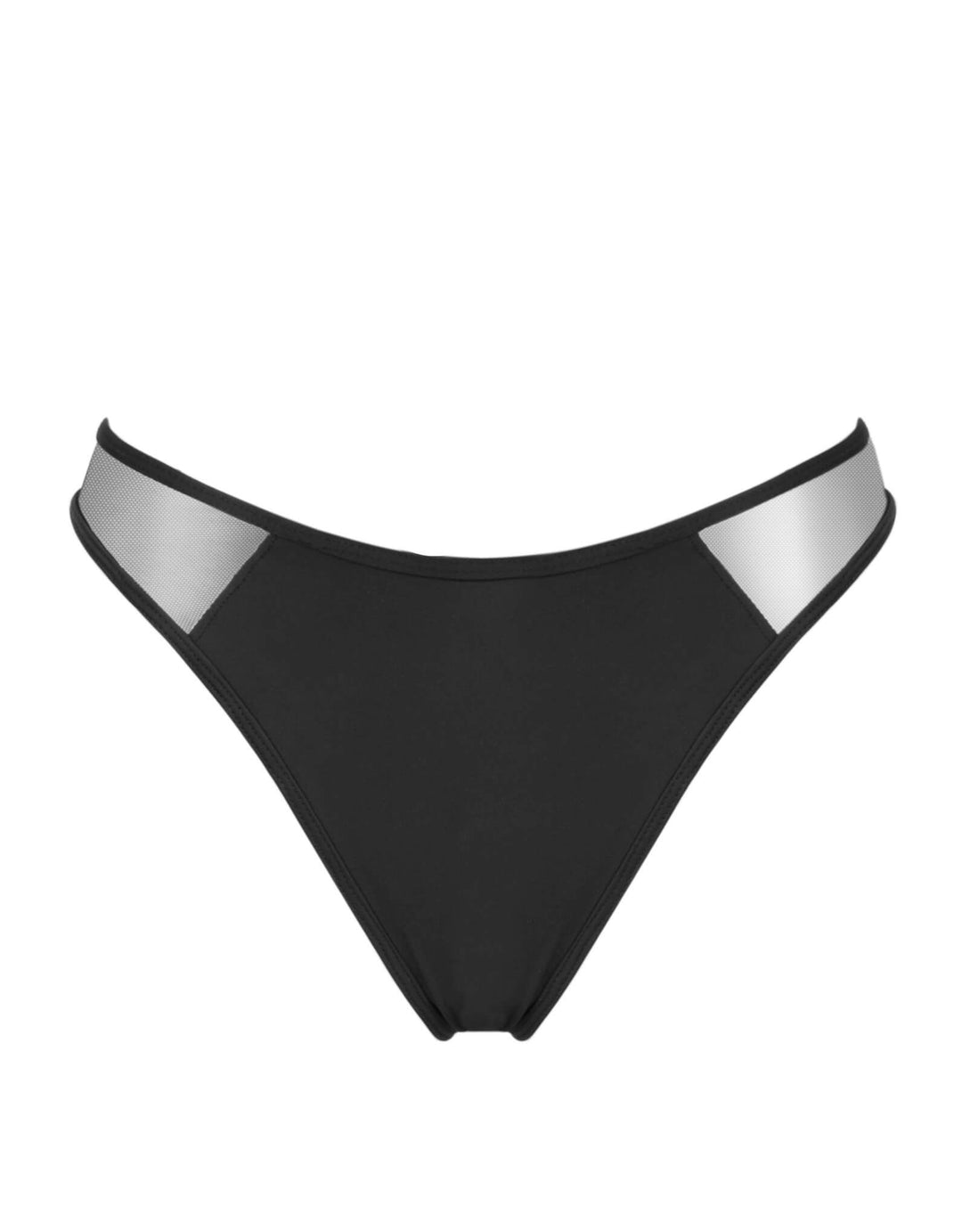 Fueve Swimwear Boyd Bikini Bottom in Black