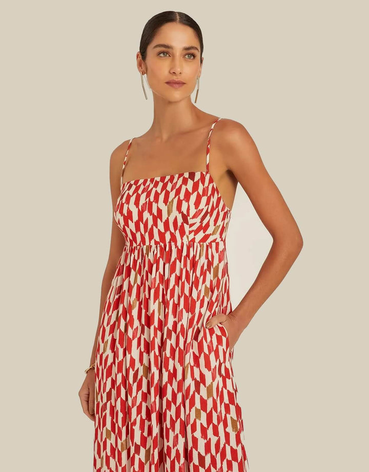 Summer Dress in Jaipur Print