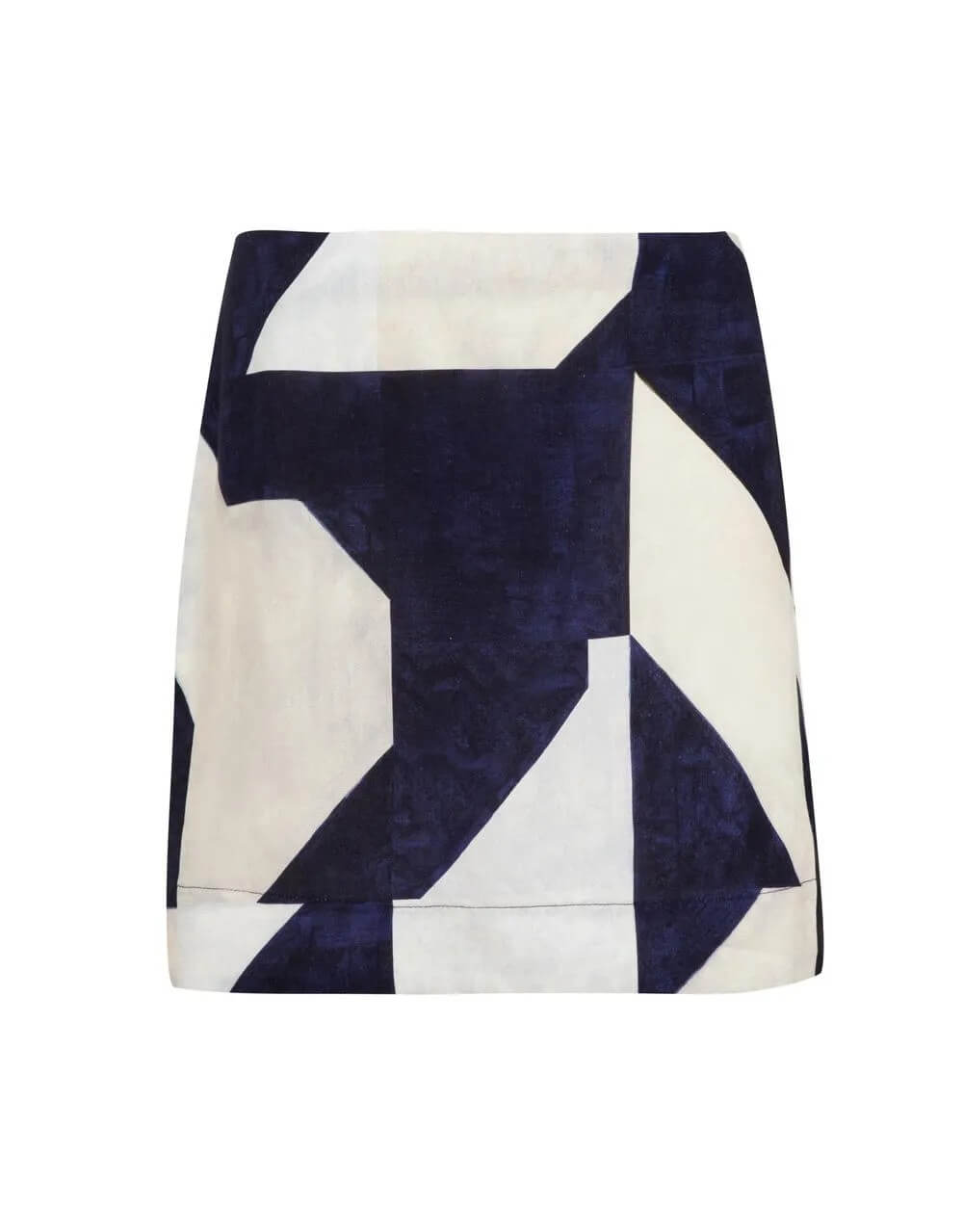 Lenny Niemeyer Blue Abstract Print mini skirt 