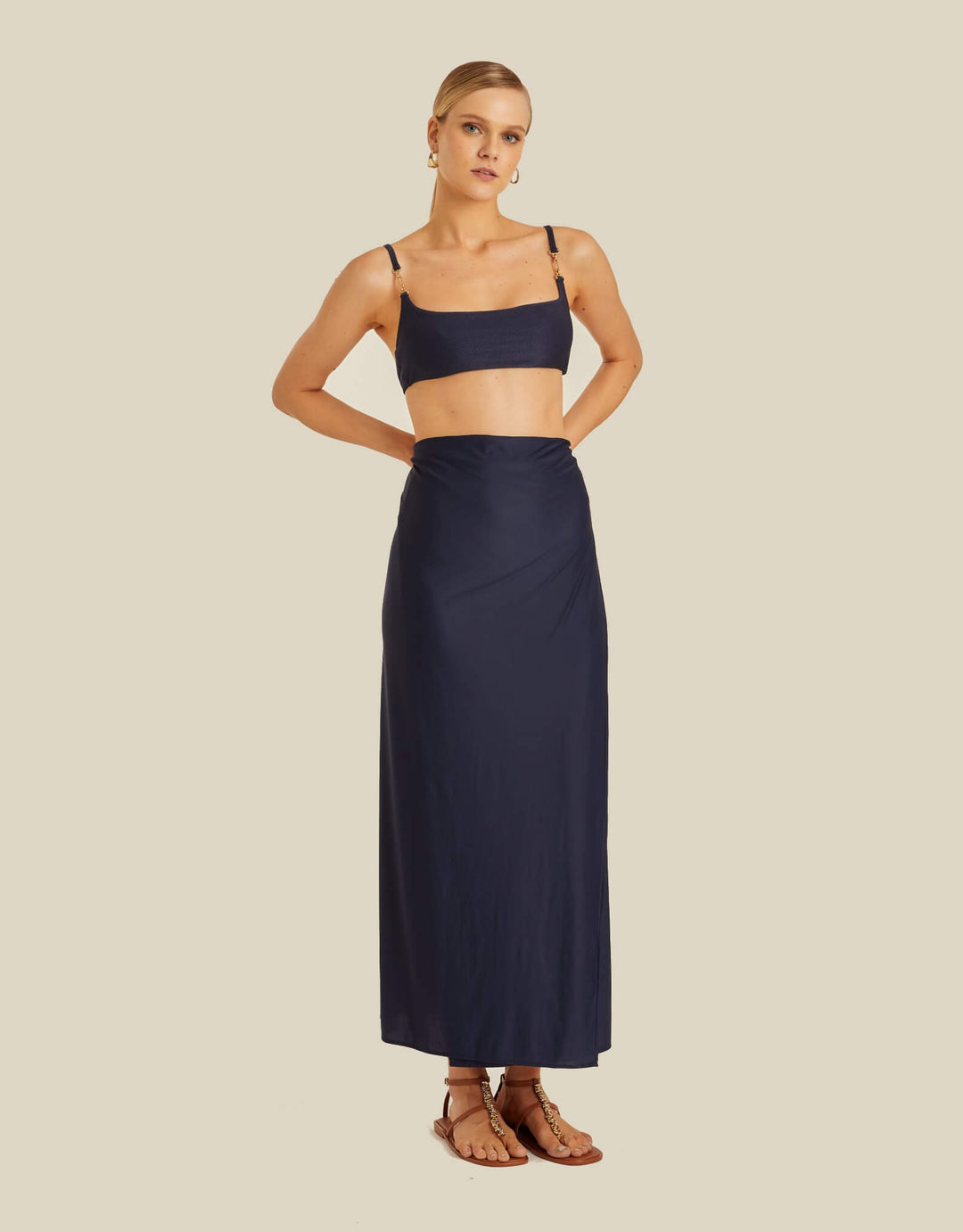 Lenny Niemeyer Dark Navy Sarong 