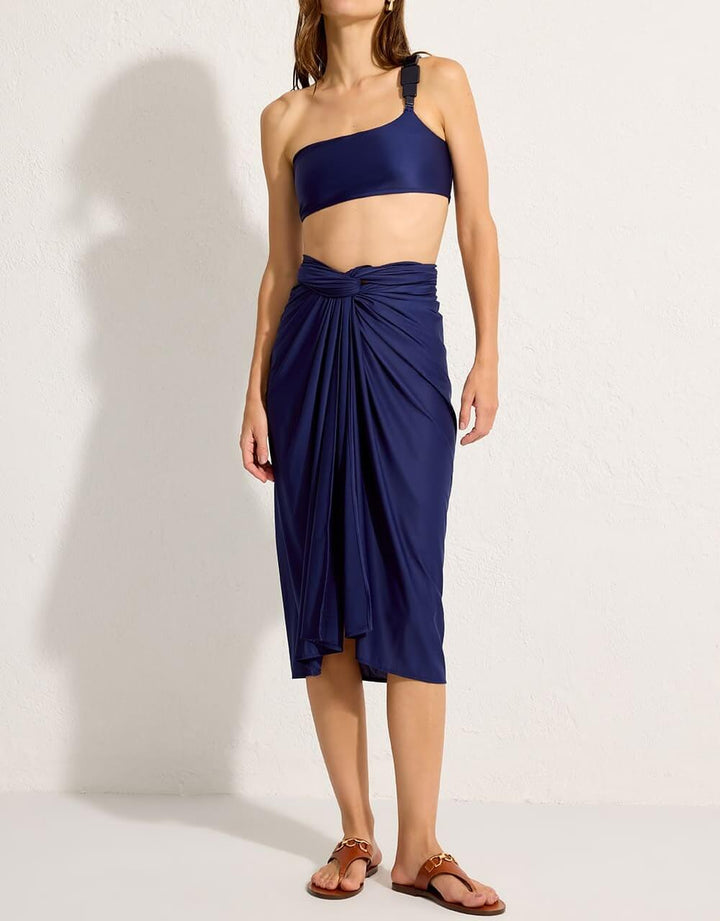 Lenny Niemeyer Knot Touch Sarong Tile Blue